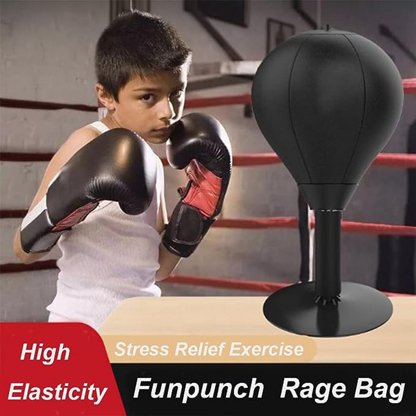 Home Punching Bag - Easy Hang Boxing Kit