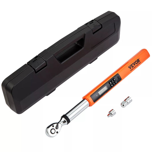 Accurate 3/8 Drive Digital Torque Wrench 3-37 Ft Lbs - Befez