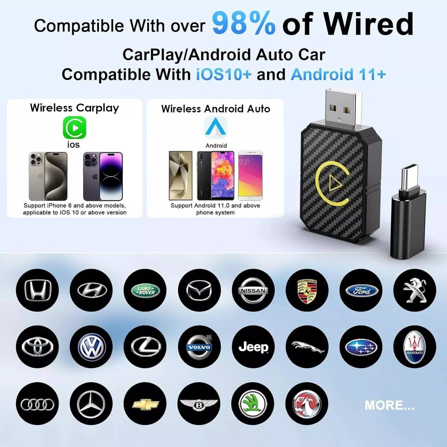 Apple CarPlay Bluetooth Adapters