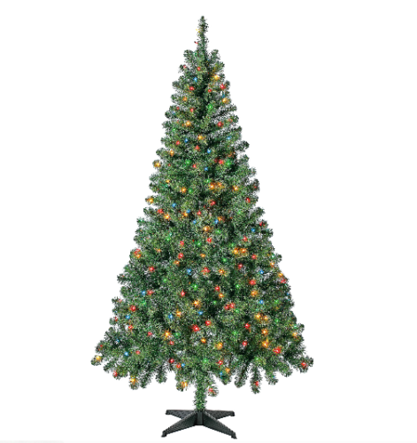 6.5ft Pre-Lit Christmas Tree with 300 Mini Lights - Befez