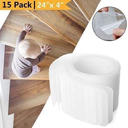 Indoor Stair Treads Clear Non Slip Step Strips