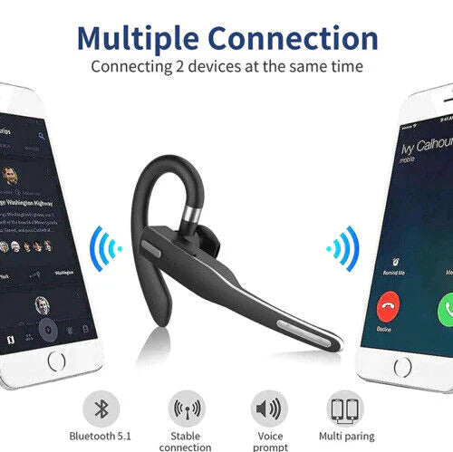 Wireless Bluetooth 5.1 Headphones with Microphone