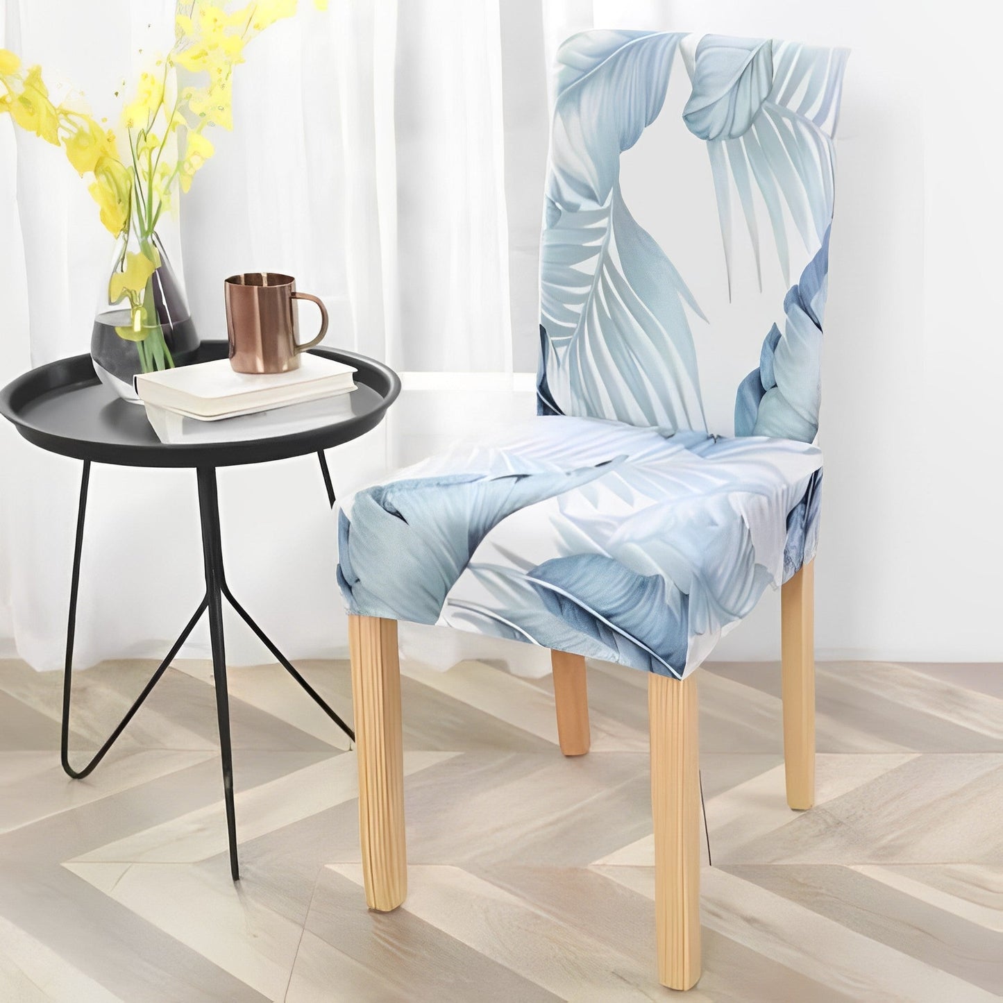 Luxury Fabric Chair Slipcovers Befez
