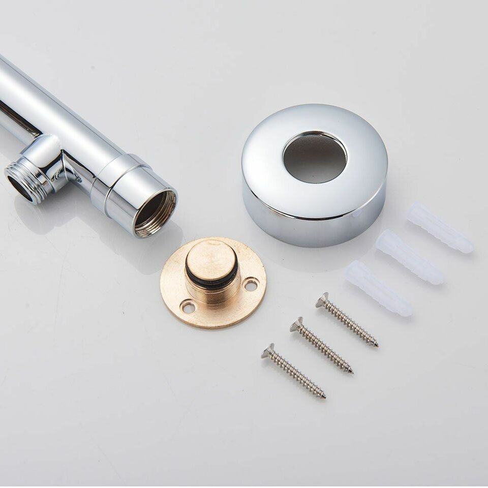 Slim Water-Saving Shower Head Fixture
