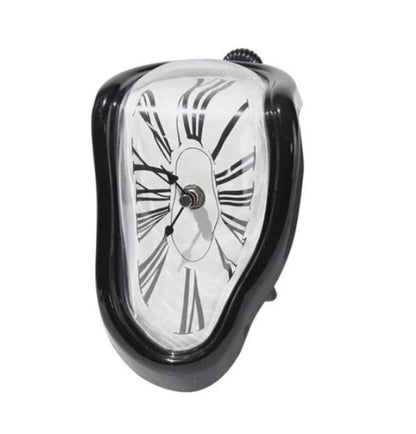 Surreal Art Melting Clock Sculpture