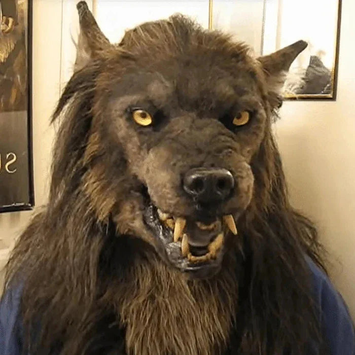 Spooky Wolf Halloween Party Mask