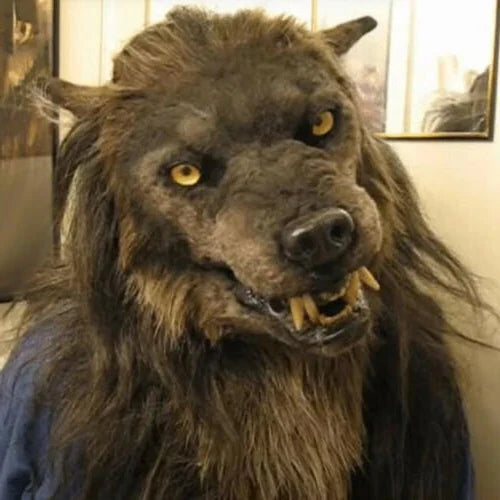 Spooky Wolf Halloween Party Mask - Befez