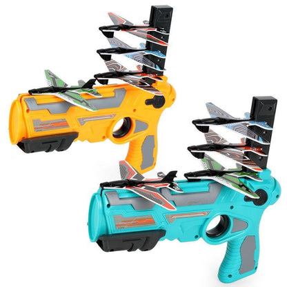 Fun Kids Airplane Toy Launcher Gun