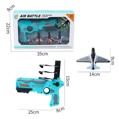 Fun Kids Airplane Toy Launcher Gun