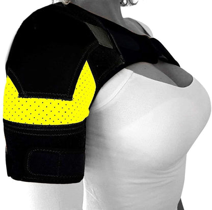 Comfortable Shoulder Support Brace with Compression Wrap