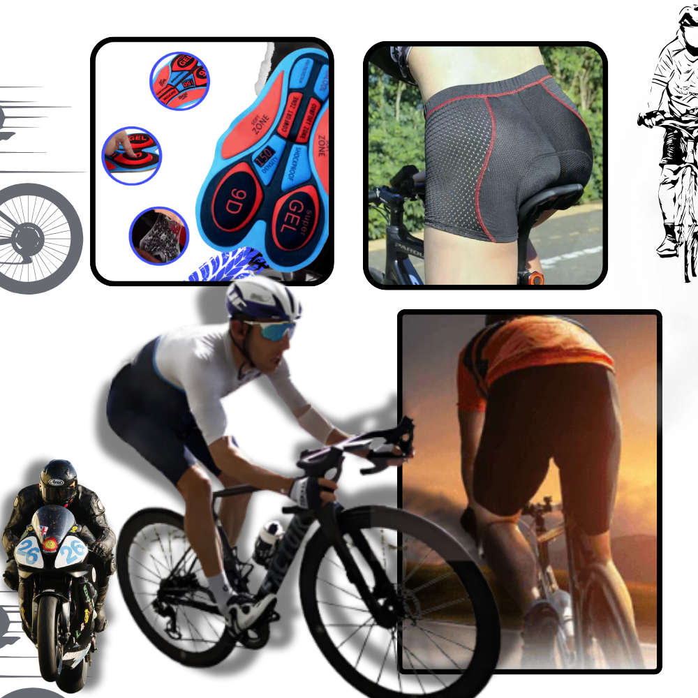 Comfortable Cushioned Bike Shorts