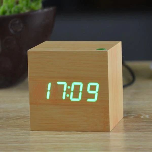 Stylish Digital Desk Clock Modern Home Decoration