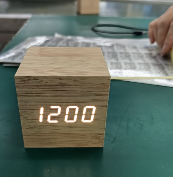 Stylish Digital Desk Clock Modern Home Decoration