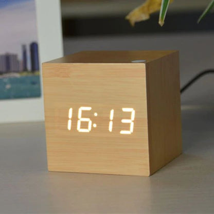 Stylish Digital Desk Clock Modern Home Decoration