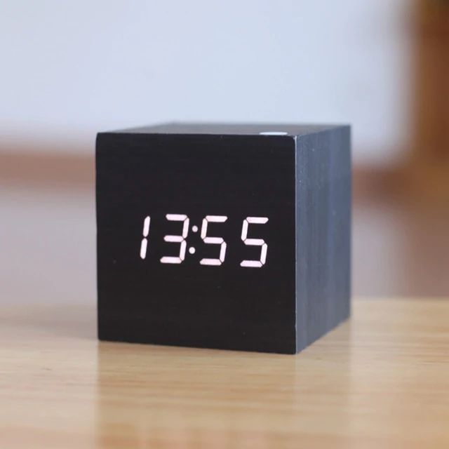 Stylish Digital Desk Clock Modern Home Decoration