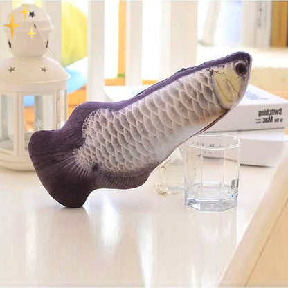 Colorful Interactive Cat Fish Toys Set