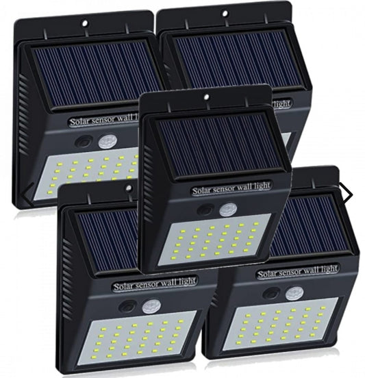 Bright Solar Powered Garden Lights Set of 5 - Befez