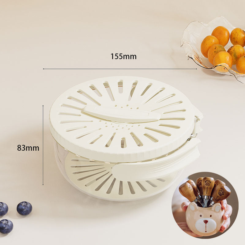 Collapsible Easy-Pour Laundry Basket with Swivel Top