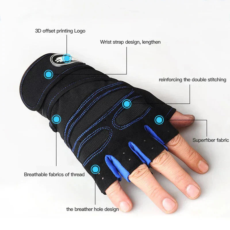 Durable Fitness Gloves - Grip Support Gloves