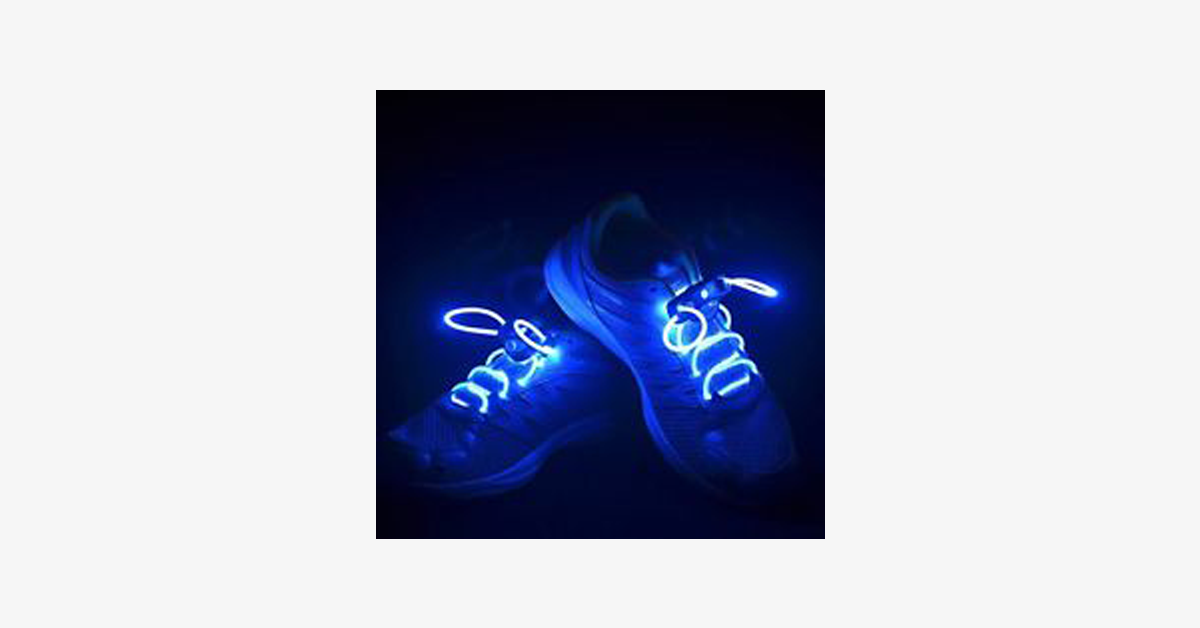 Colorful LED Waterproof Shoe Laces