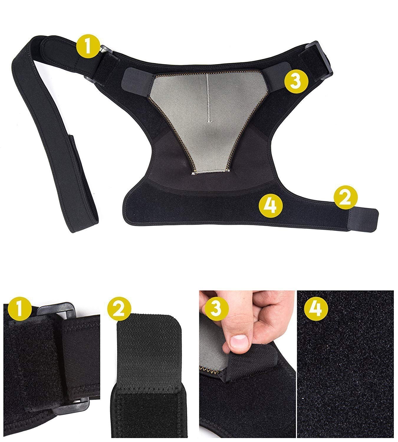 Comfortable Shoulder Injury Brace