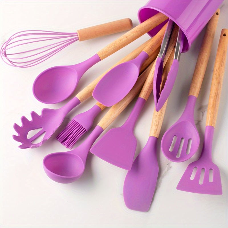 Befez | Non-Stick Silicone Kitchen Tools Set Heatproof and Long Lasting