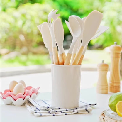 Befez | Non-Stick Silicone Kitchen Tools Set Heatproof and Long Lasting
