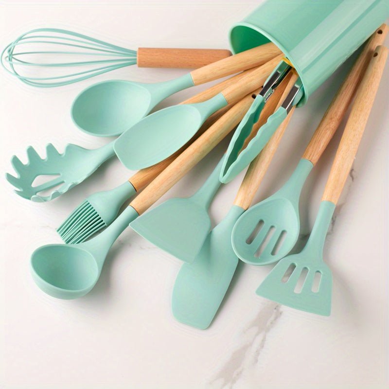 Befez | Non-Stick Silicone Kitchen Tools Set Heatproof and Long Lasting