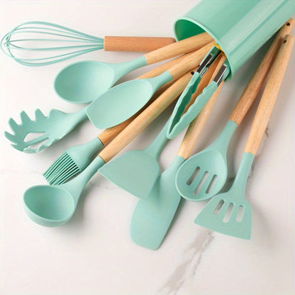 Befez | Non-Stick Silicone Kitchen Tools Set Heatproof and Long Lasting