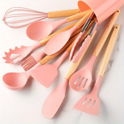 Befez | Non-Stick Silicone Kitchen Tools Set Heatproof and Long Lasting