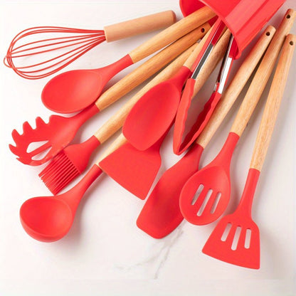 Befez | Non-Stick Silicone Kitchen Tools Set Heatproof and Long Lasting