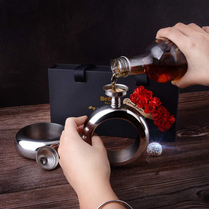 Concealed Flask Survival Wristband