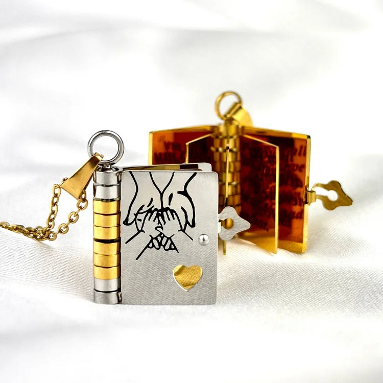 Heartfelt Message Pendant Necklace