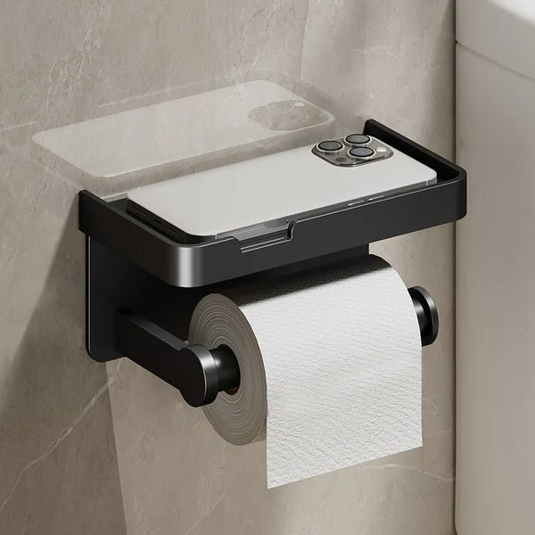 Modern Space Saving Toilet Paper Holder