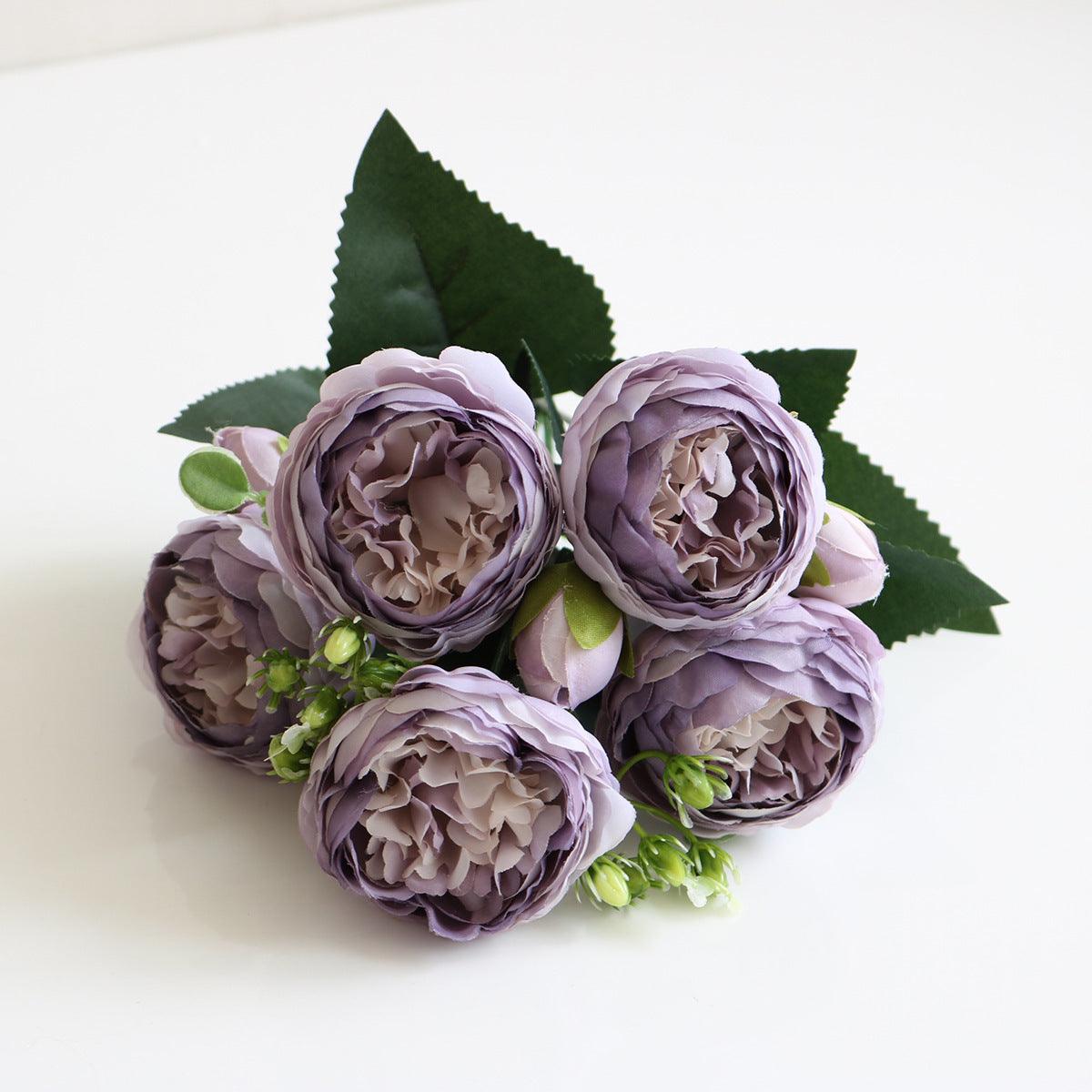 Beautiful Fake Peony Flower Arrangement