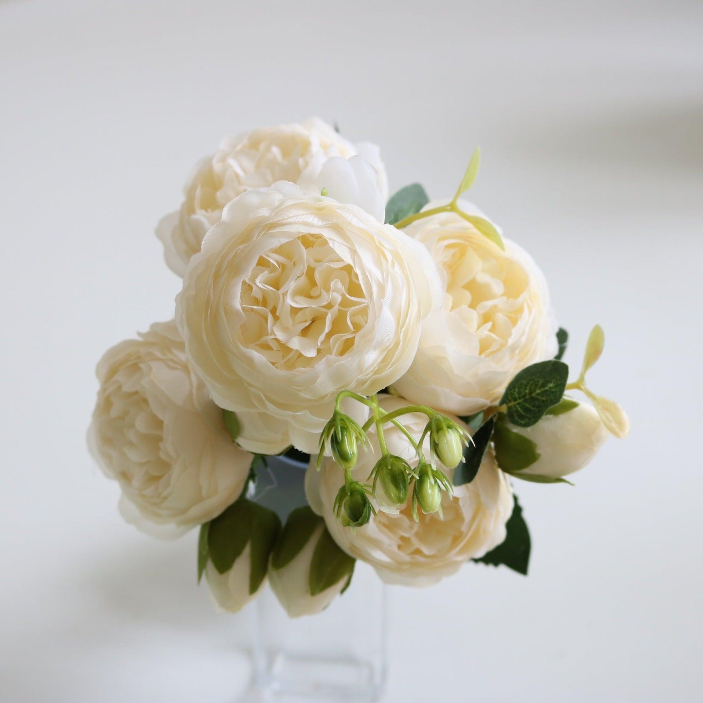 Beautiful Fake Peony Flower Arrangement
