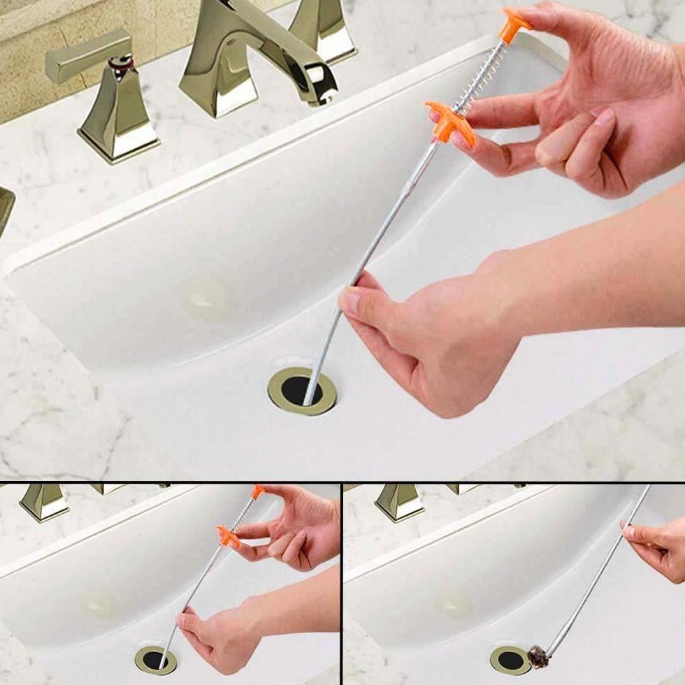 Drain Cleaning Sewer Hook Tool
