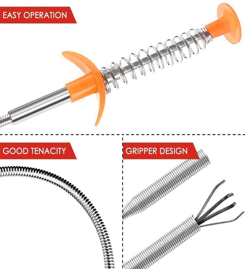 Drain Cleaning Sewer Hook Tool