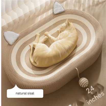 Natural Fiber Cat Scratcher Tower