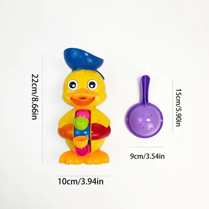 Colorful Bath Time Rubber Duck