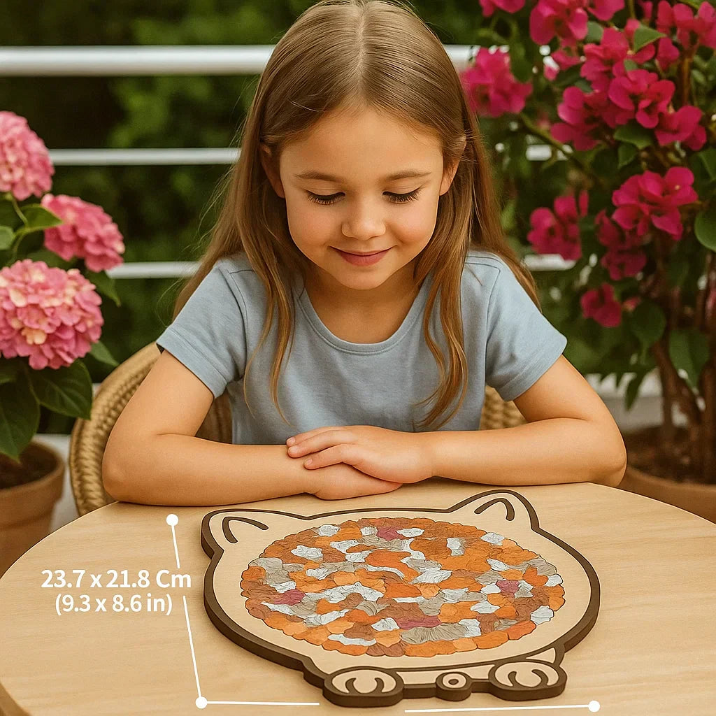 Befez | Wooden Cat Interactive Toy