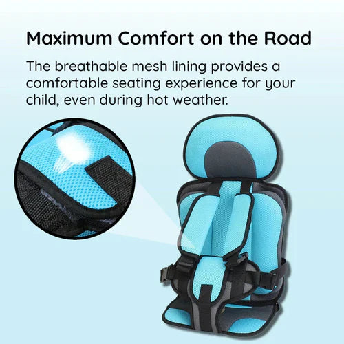 Compact Folding Kids Car Booster Seat