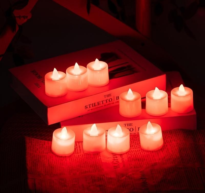 Bright LED Party Candles, 24-pack
