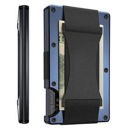 Secure Clip-on Metal Wallet Card Protector
