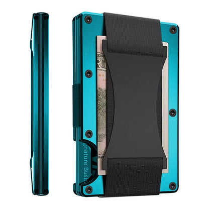 Secure Clip-on Metal Wallet Card Protector