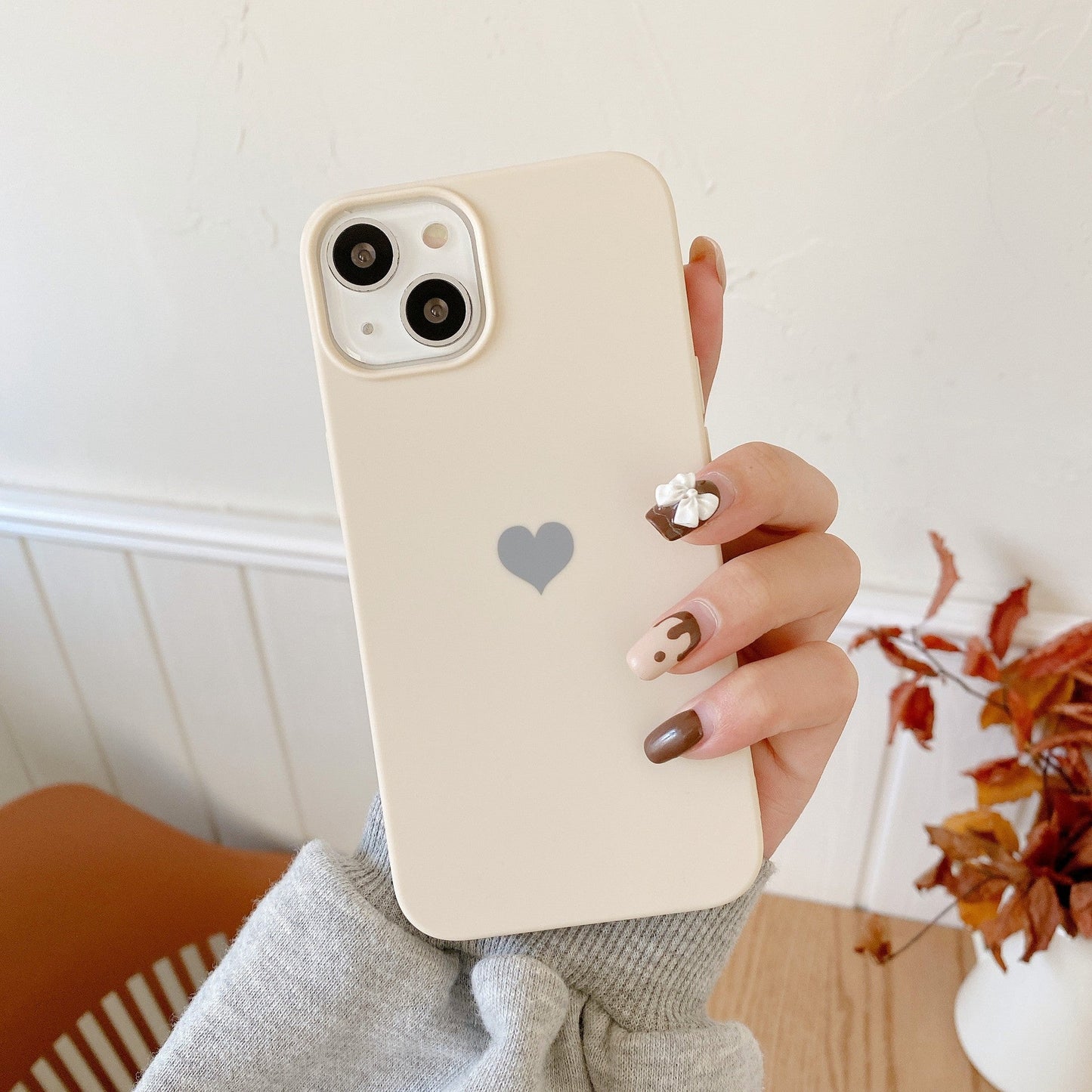Cute Heart Design Phone Case for Apple iPhone