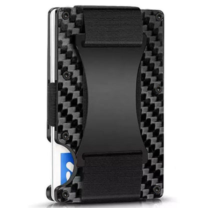 Secure Clip-on Metal Wallet Card Protector