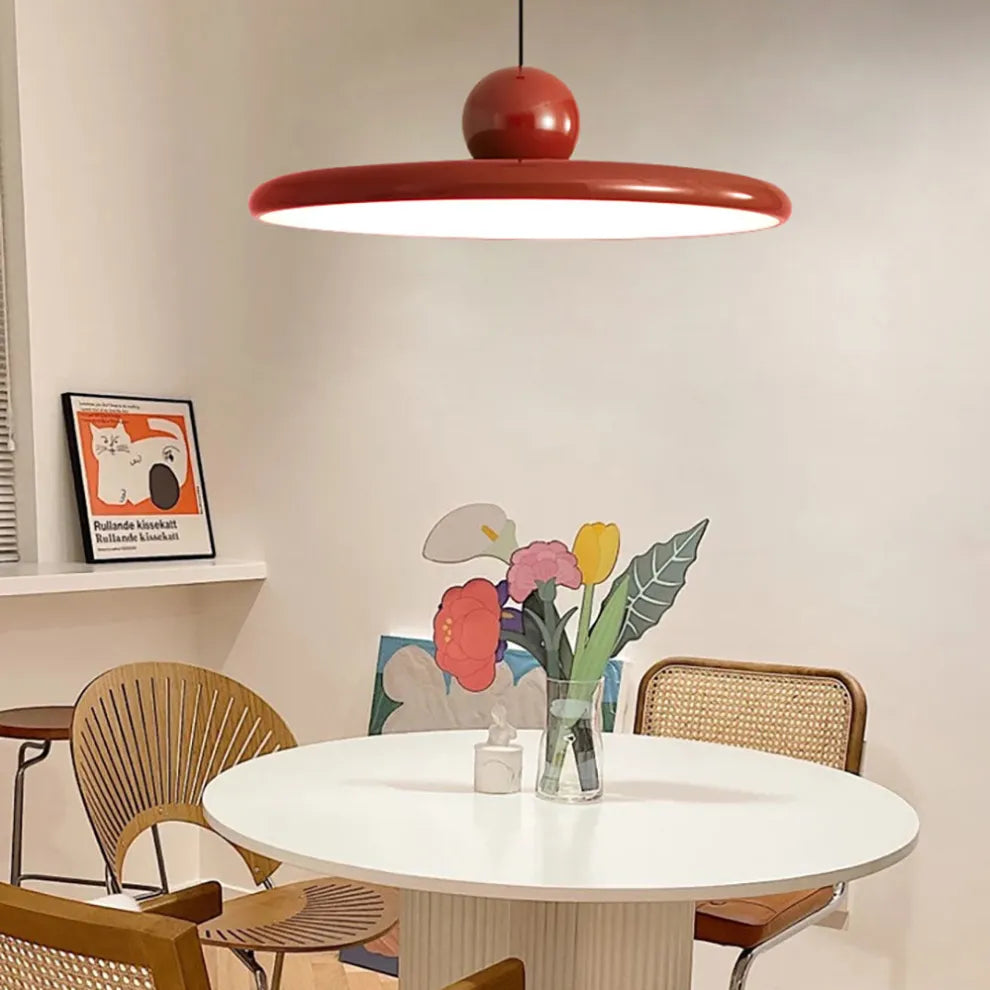 Minimalist Metal LED Pendant Light Modern Style