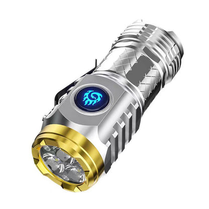 Compact Flashlight with Fun Cartoon Design