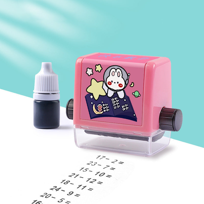 Fun Math Practice Roller Stamp - Befez